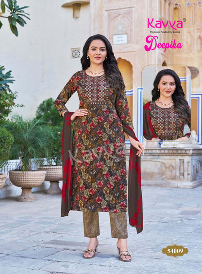 Deepika Vol 54 Kavya Capsule Readymade Pant Style Suits Wholesaler Ahmedabad