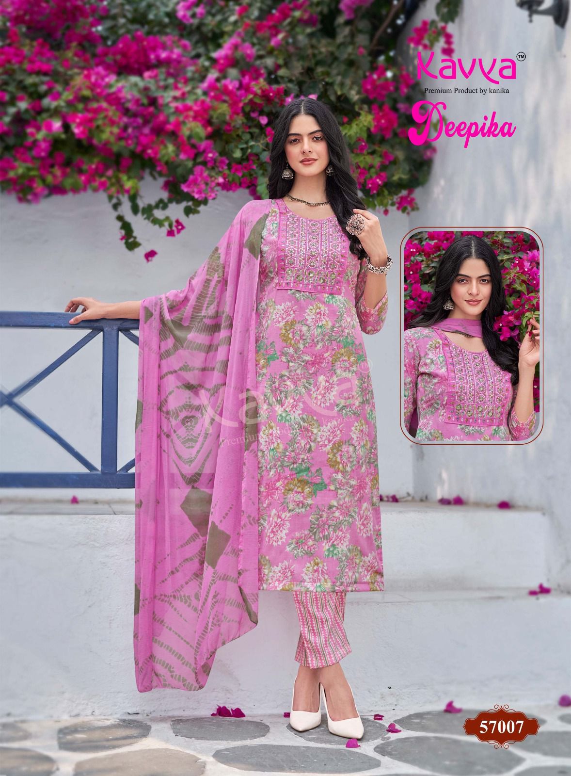 Deepika Vol 57 Kavya Capsule Readymade Pant Style Suits Exporter India