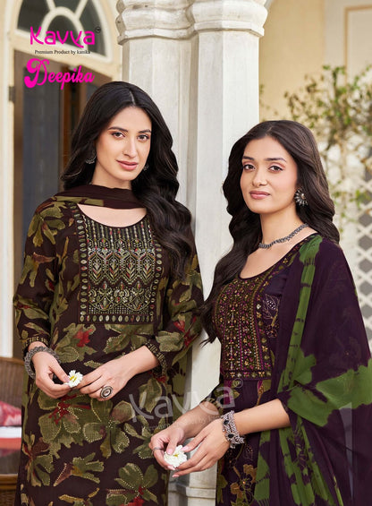 Deepika Vol 60 Kavya Capsule Readymade Pant Style Suits Wholesaler Gujarat