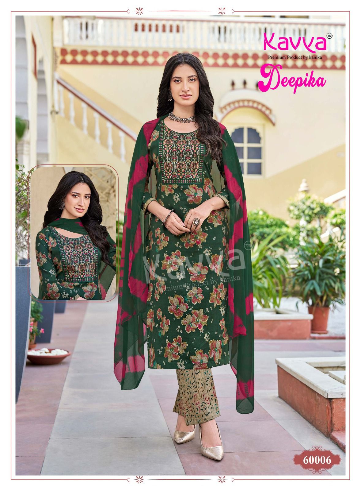 Deepika Vol 60 Kavya Capsule Readymade Pant Style Suits Wholesaler Gujarat