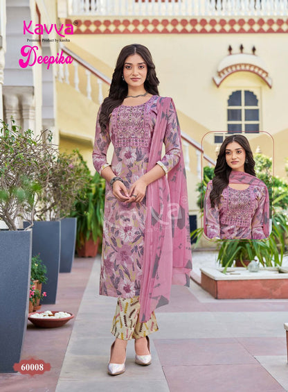 Deepika Vol 60 Kavya Capsule Readymade Pant Style Suits Wholesaler Gujarat