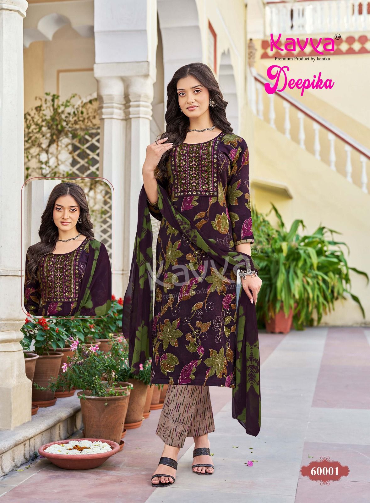 Deepika Vol 60 Kavya Capsule Readymade Pant Style Suits Wholesaler Gujarat