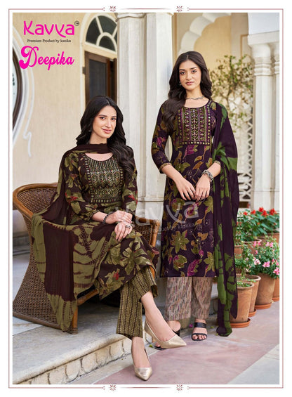 Deepika Vol 60 Kavya Capsule Readymade Pant Style Suits Wholesaler Gujarat