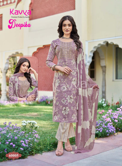 Deepika Vol 60 Kavya Capsule Readymade Pant Style Suits Wholesaler Gujarat