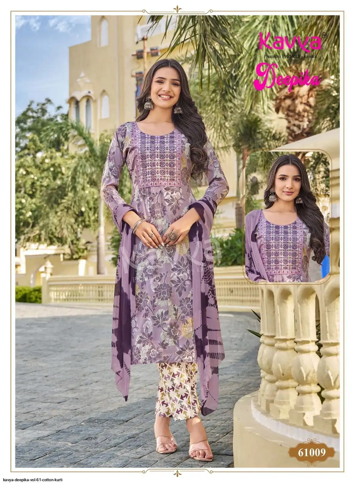 Deepika Vol 61 Kavya Capsule Readymade Pant Style Suits Wholesale Price