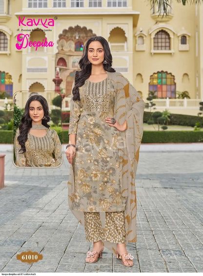 Deepika Vol 61 Kavya Capsule Readymade Pant Style Suits Wholesale Price