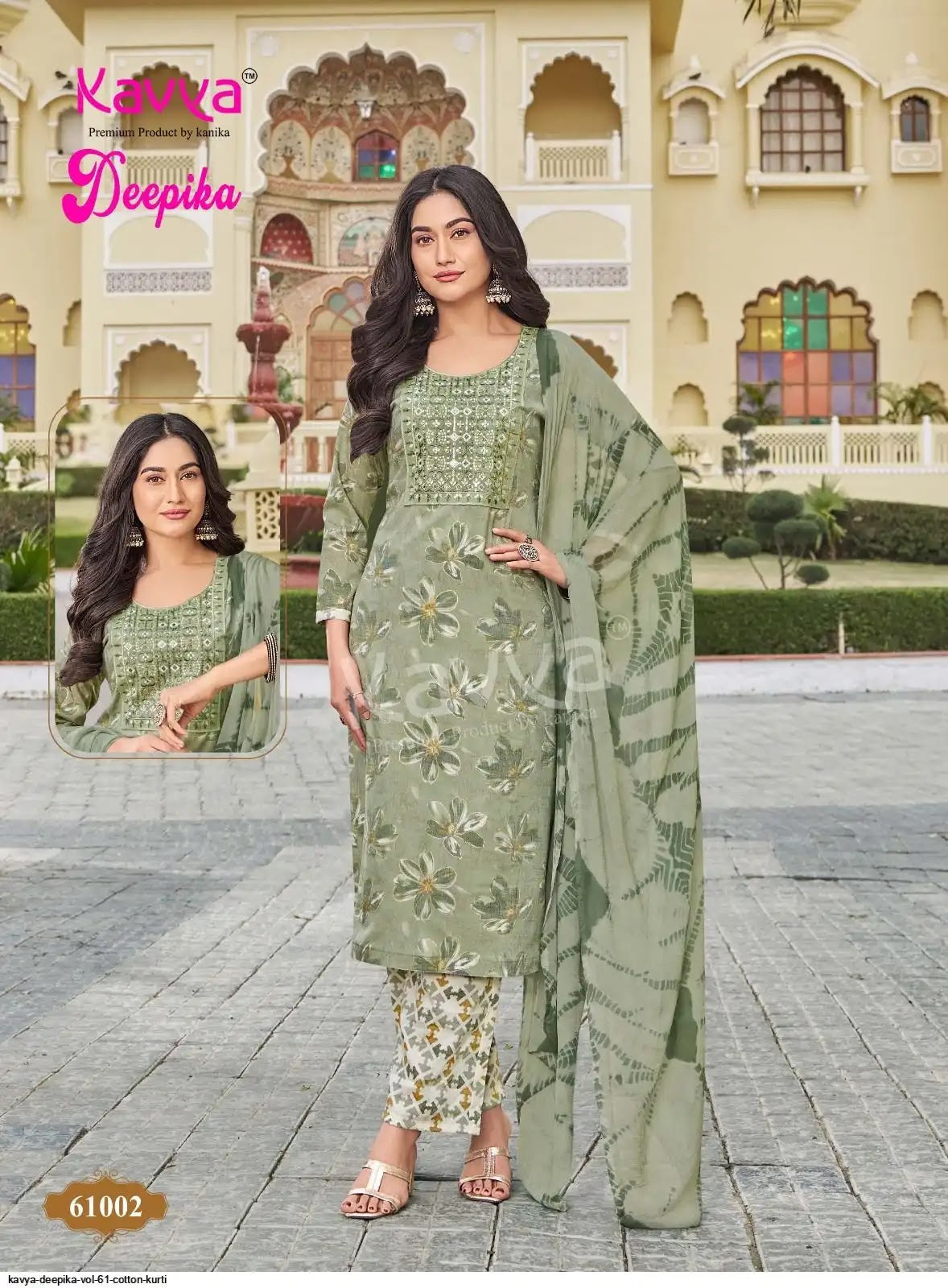 Deepika Vol 61 Kavya Capsule Readymade Pant Style Suits Wholesale Price