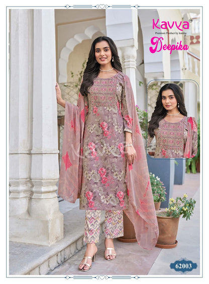 Deepika Vol 62 Kavya Capsule Readymade Pant Style Suits Manufacturer India