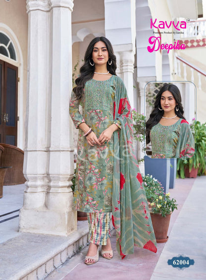Deepika Vol 62 Kavya Capsule Readymade Pant Style Suits Manufacturer India