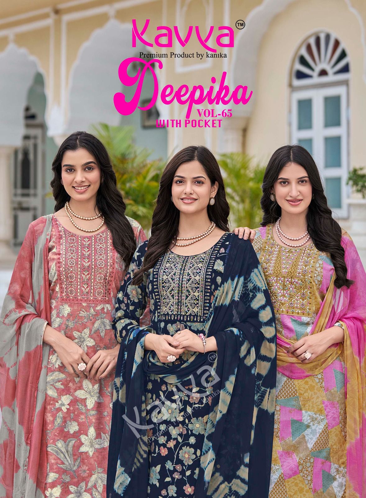 Deepika Vol 65 Kavya Capsule Readymade Pant Style Suits Exporter Ahmedabad