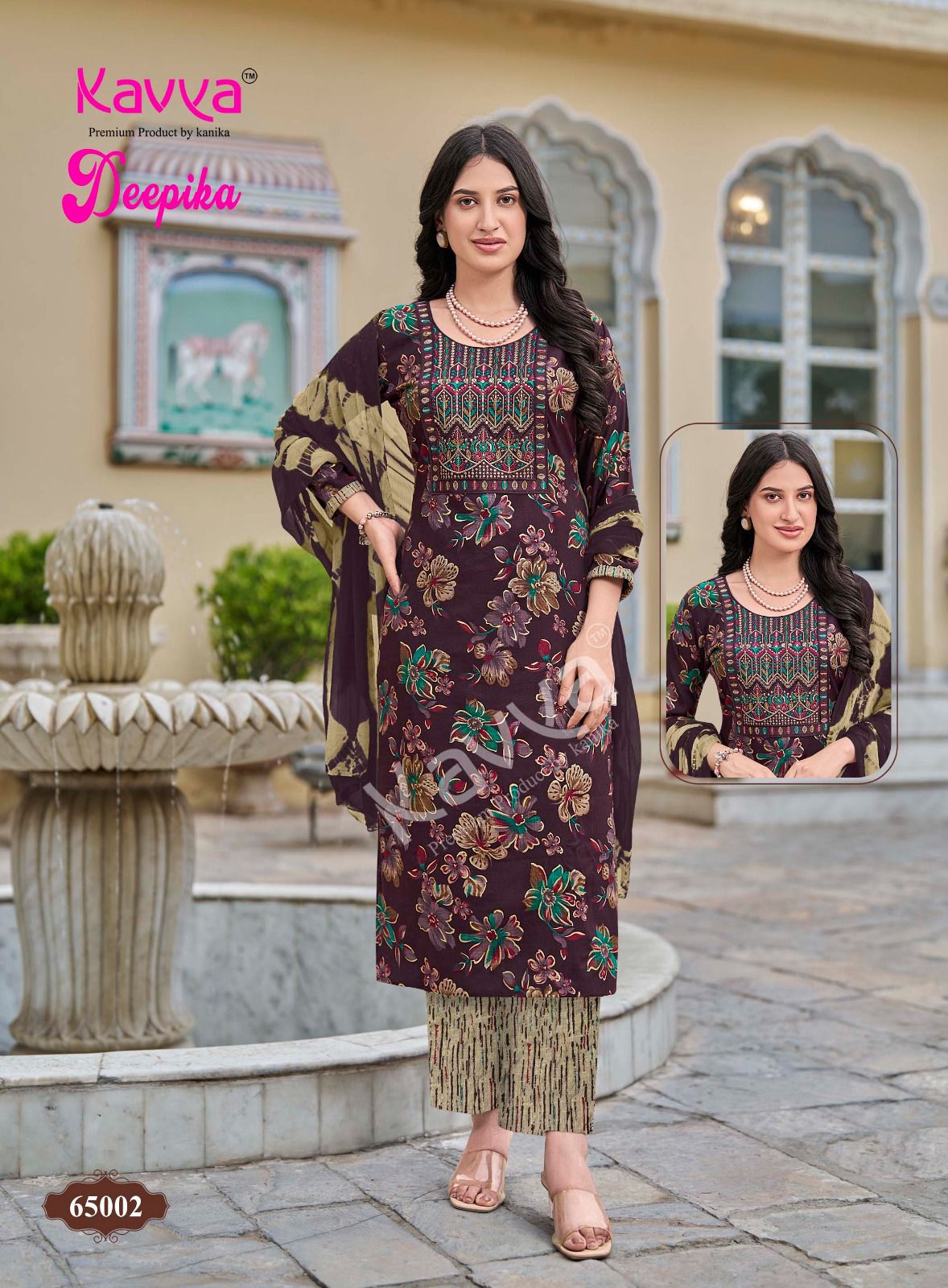 Deepika Vol 65 Kavya Capsule Readymade Pant Style Suits Exporter Ahmedabad