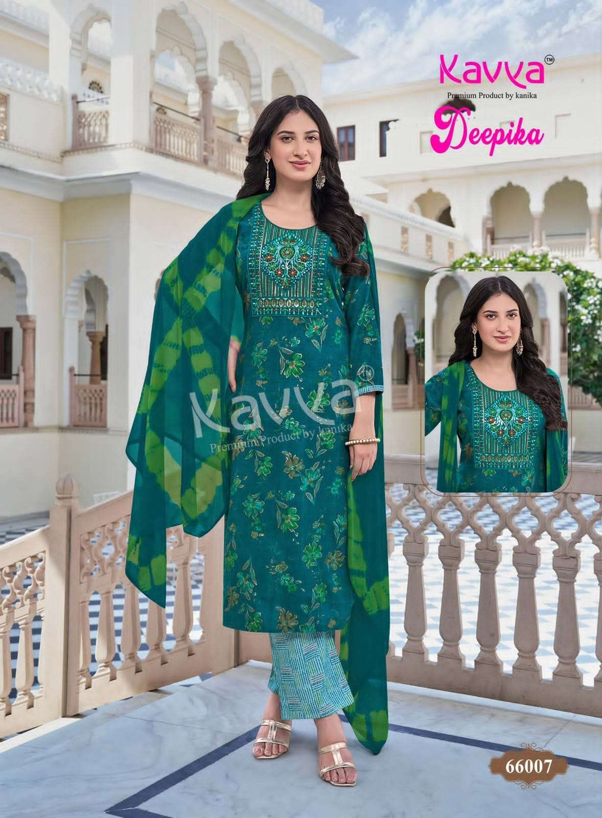 Deepika Vol 66 Kavya Capsule Readymade Pant Style Suits Exporter Gujarat