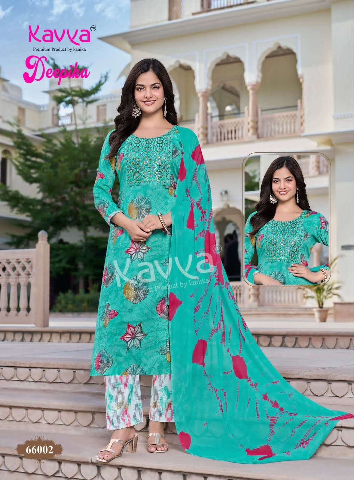Deepika Vol 66 Kavya Capsule Readymade Pant Style Suits Exporter Gujarat