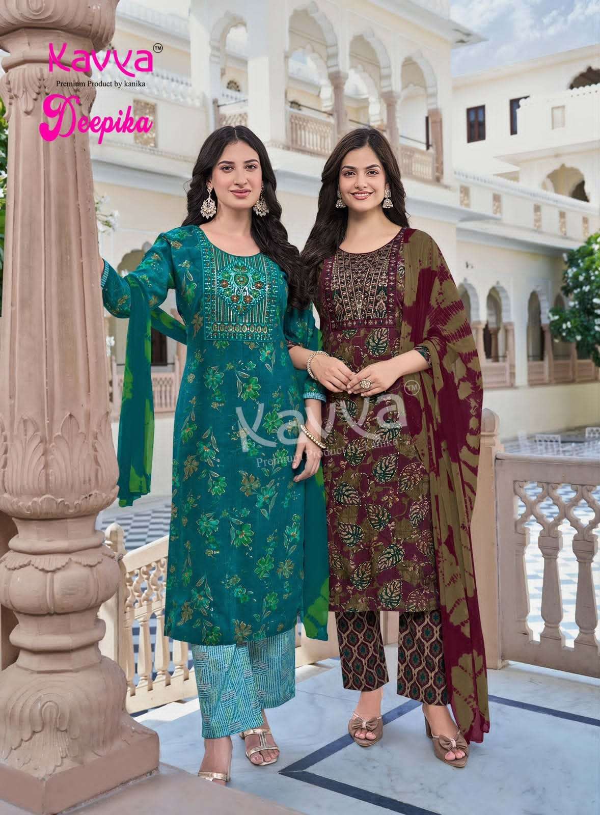 Deepika Vol 66 Kavya Capsule Readymade Pant Style Suits Exporter Gujarat
