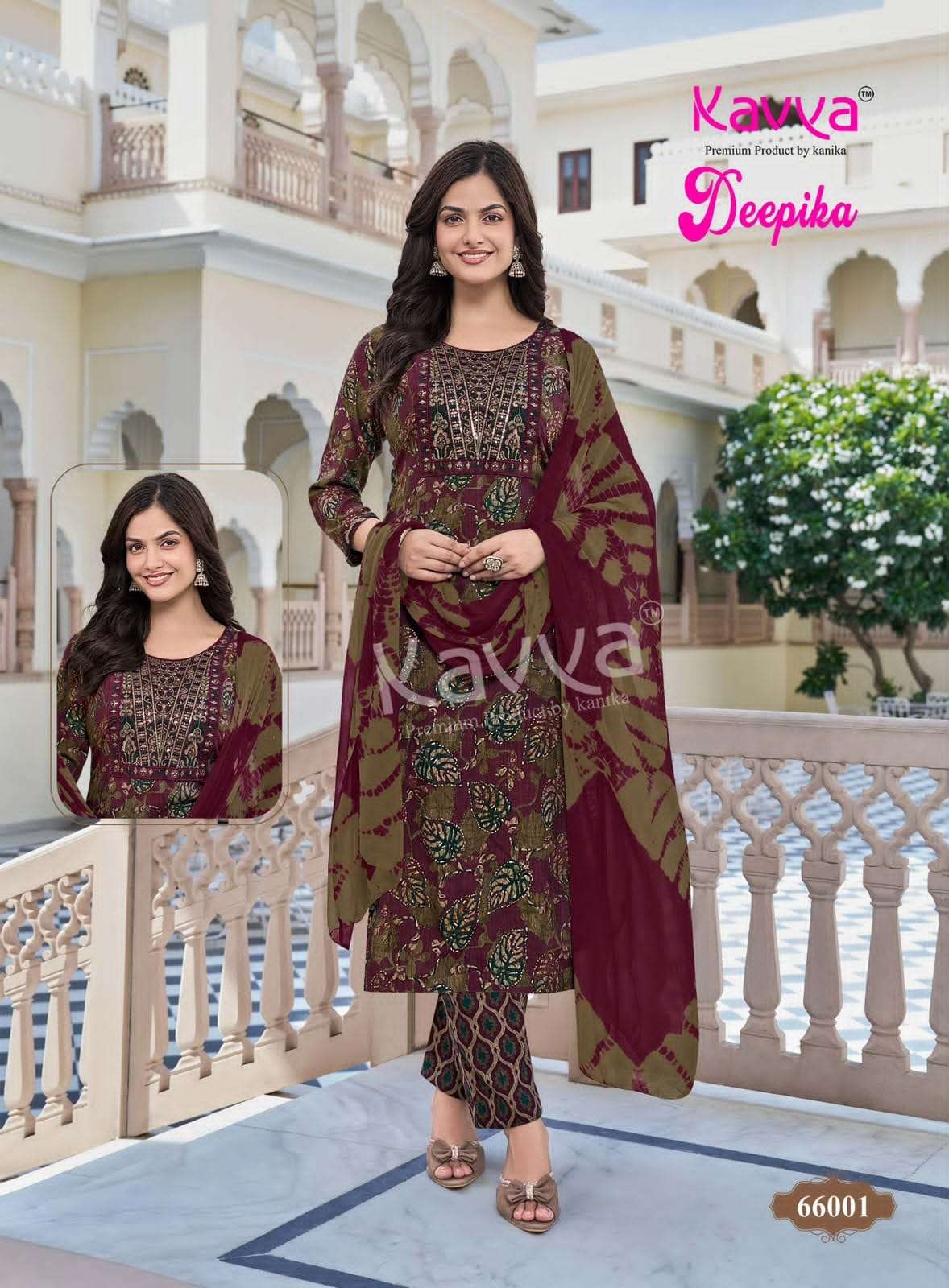 Deepika Vol 66 Kavya Capsule Readymade Pant Style Suits Exporter Gujarat