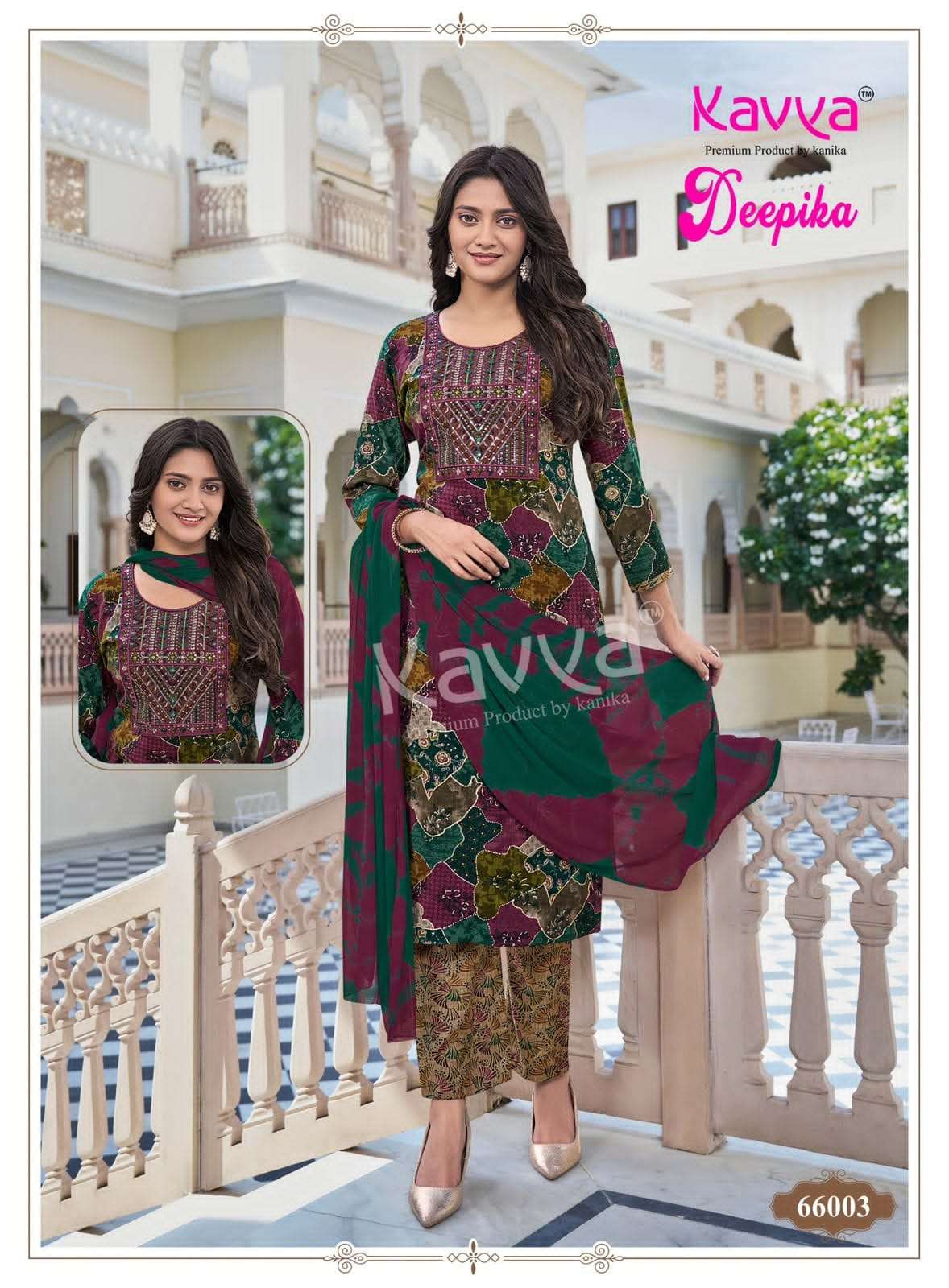Deepika Vol 66 Kavya Capsule Readymade Pant Style Suits Exporter Gujarat