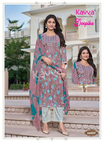 Deepika Vol 66 Kavya Capsule Readymade Pant Style Suits Exporter Gujarat