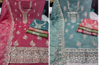 Deepti Nayandeep Crush Salwar Suits Wholesale Rate
