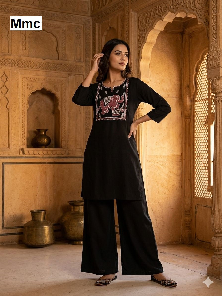 Deer Mmc Dhabu Cotton Co Ord Set Wholesale Rate