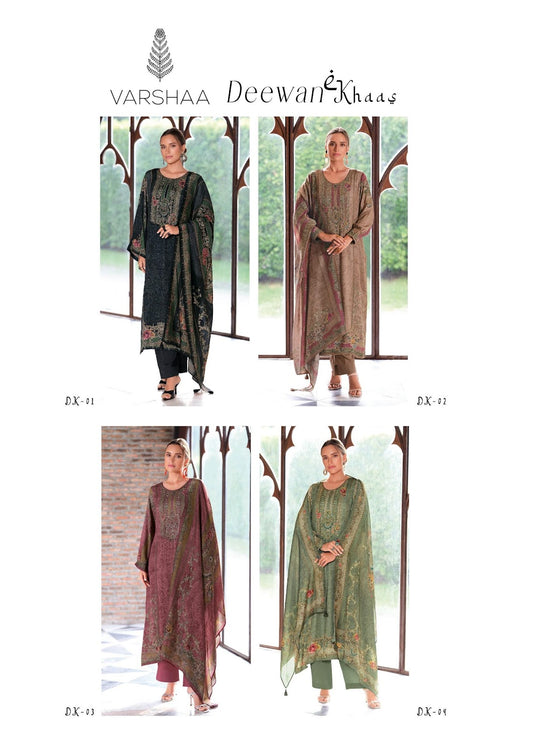 Deewan E Khaas Varshaa Modal Pant Style Suits Wholesaler Ahmedabad