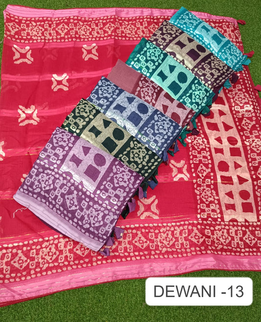 Deewani 13 New Kalpveli Spun Cotton Sarees