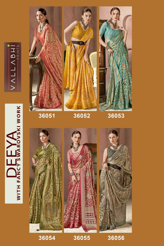 Deeya Vallabhi Prints Brasso Sarees Manufacturer