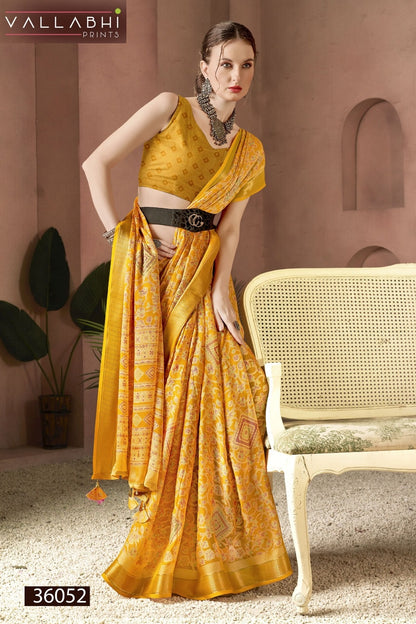 Deeya Vallabhi Prints Brasso Sarees Manufacturer