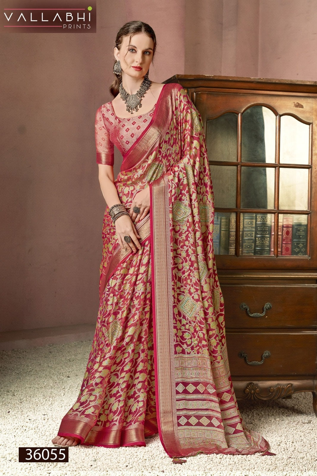 Deeya Vallabhi Prints Brasso Sarees Manufacturer