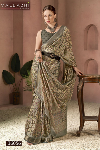 Deeya Vallabhi Prints Brasso Sarees Manufacturer