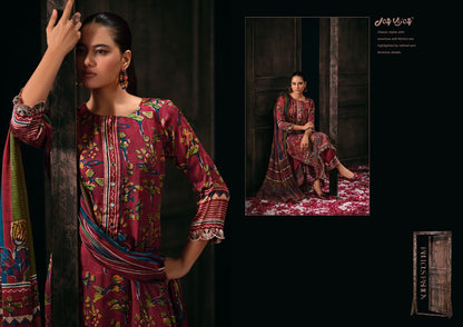 Dehleez Jay Vijay Satin Silk Pant Style Suits Wholesale