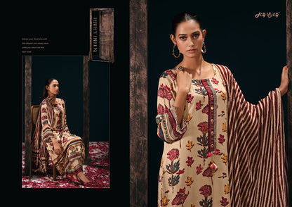 Dehleez Jay Vijay Satin Silk Pant Style Suits Wholesale
