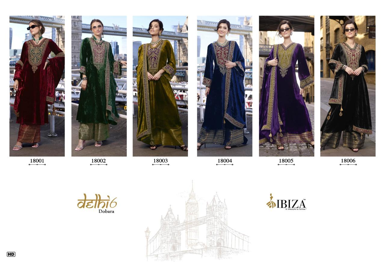 Delhi 6 Dobara Ibiza Viscose Velvet Suits Manufacturer