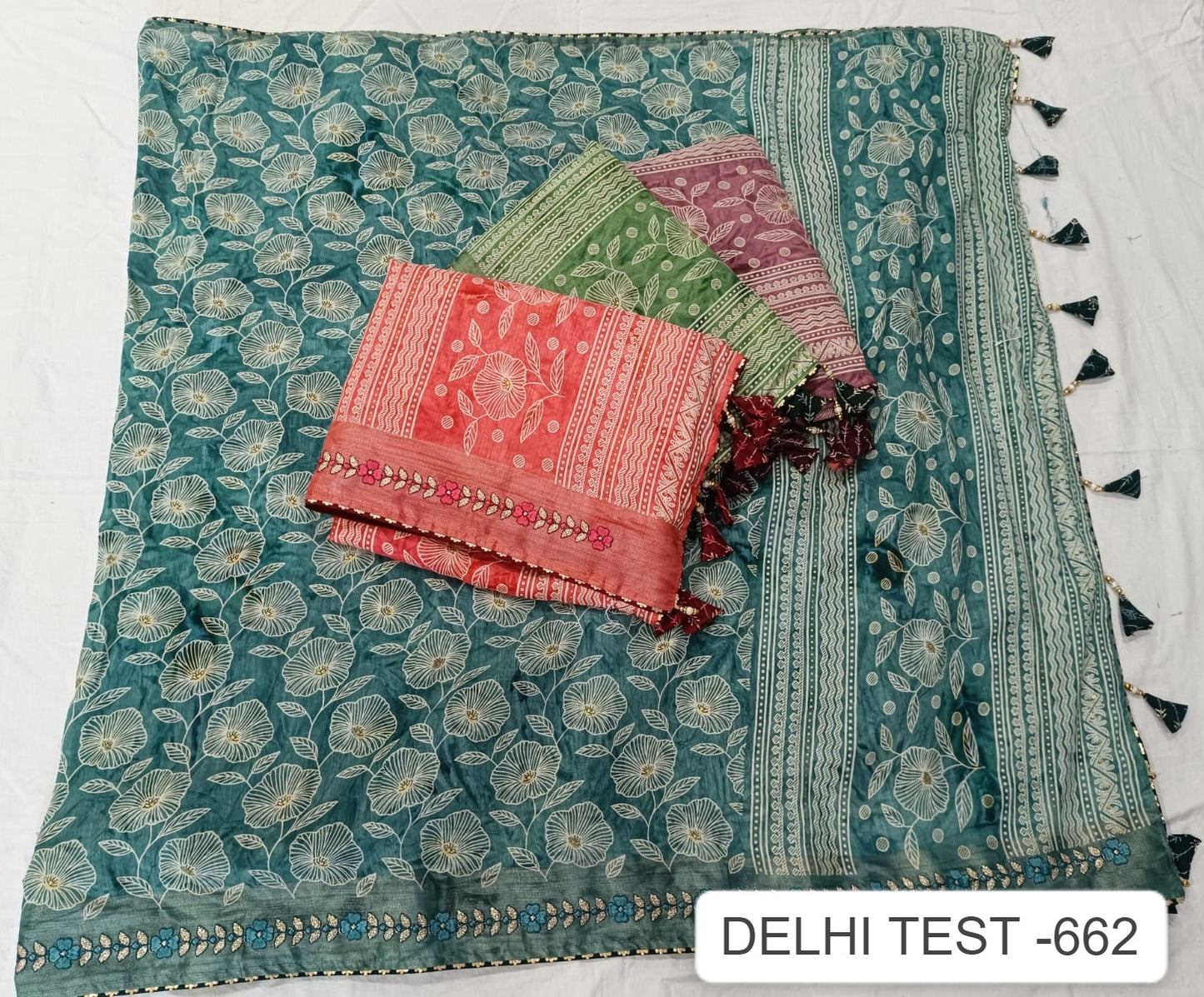 Delhi Test 662 Kalpveli Soft Dola Sarees