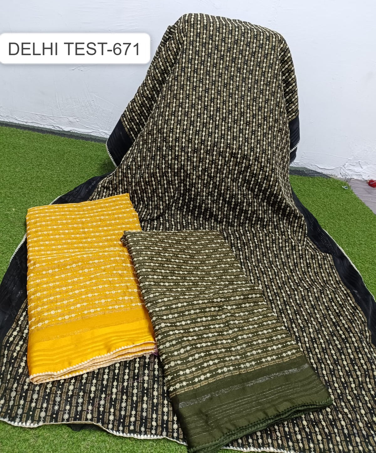 Delhi Test 671 Kalpveli Chiffon Sarees