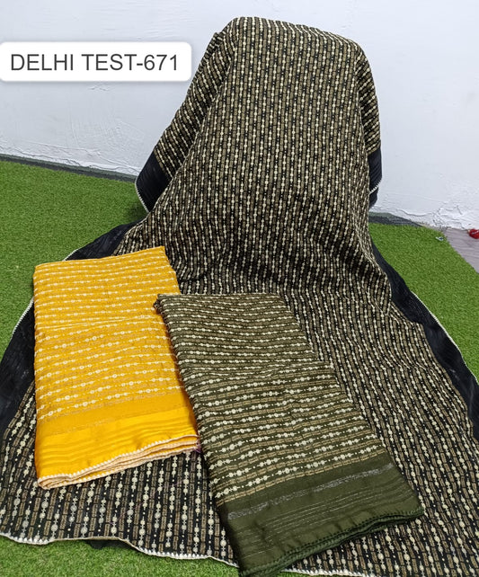 Delhi Test 671 Kalpveli Chiffon Sarees