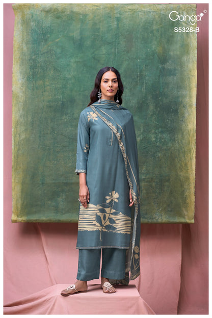 Delissa S5328 Ganga Wool Pashmina Suits Manufacturer Gujarat