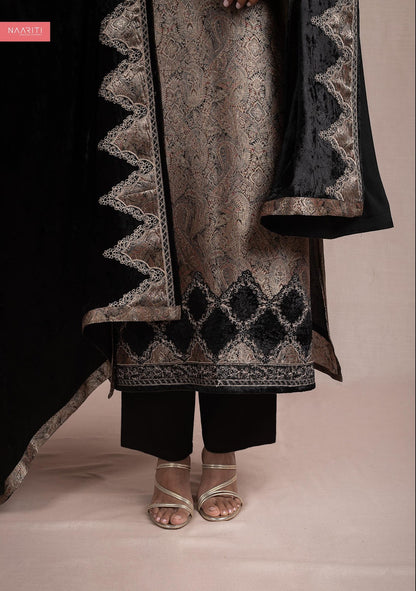 Delsa Naariti Velvet Suits Exporter Gujarat