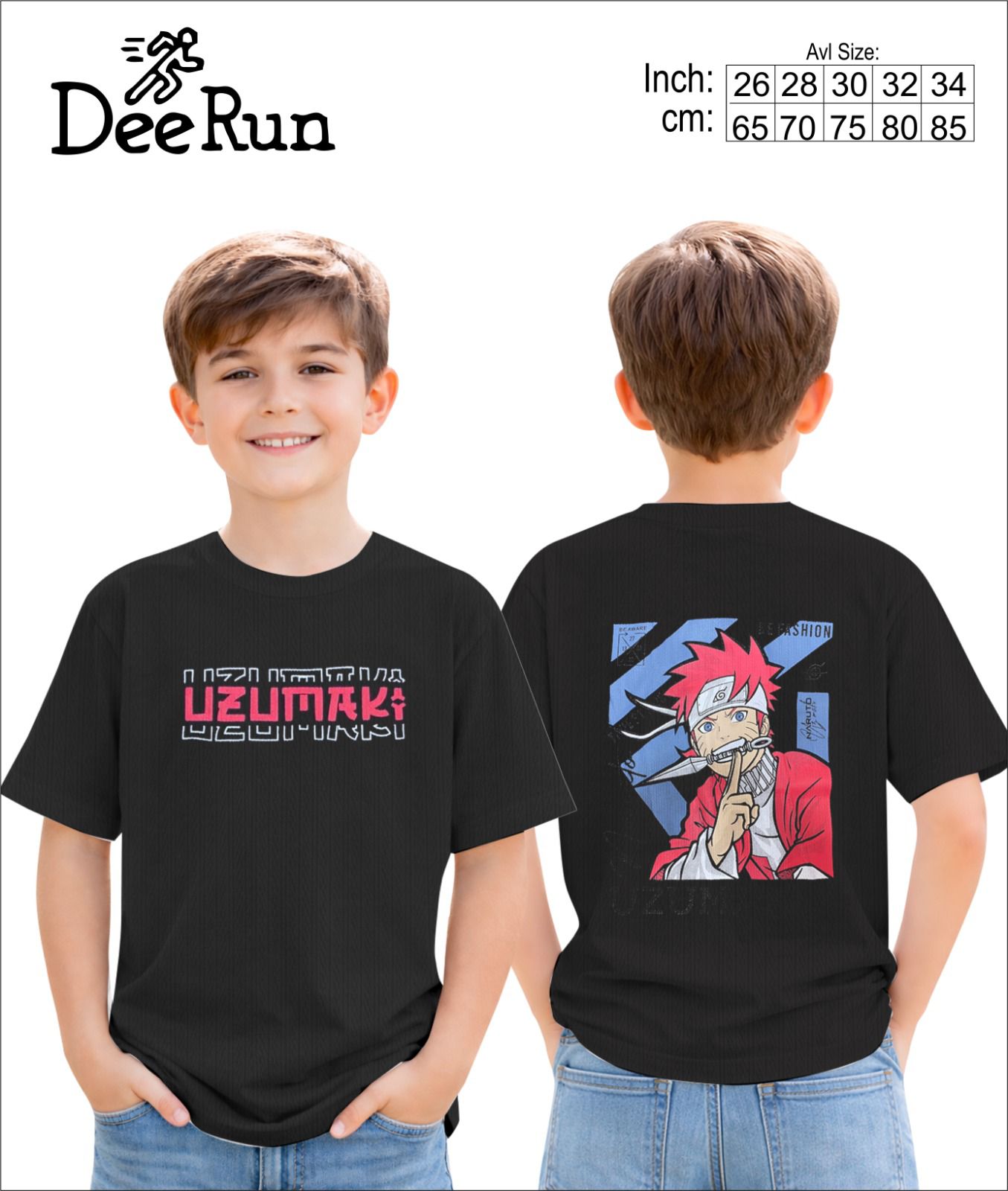Delux 260126 Dee Run Jacquard Boys Tshirt Manufacturer Ahmedabad