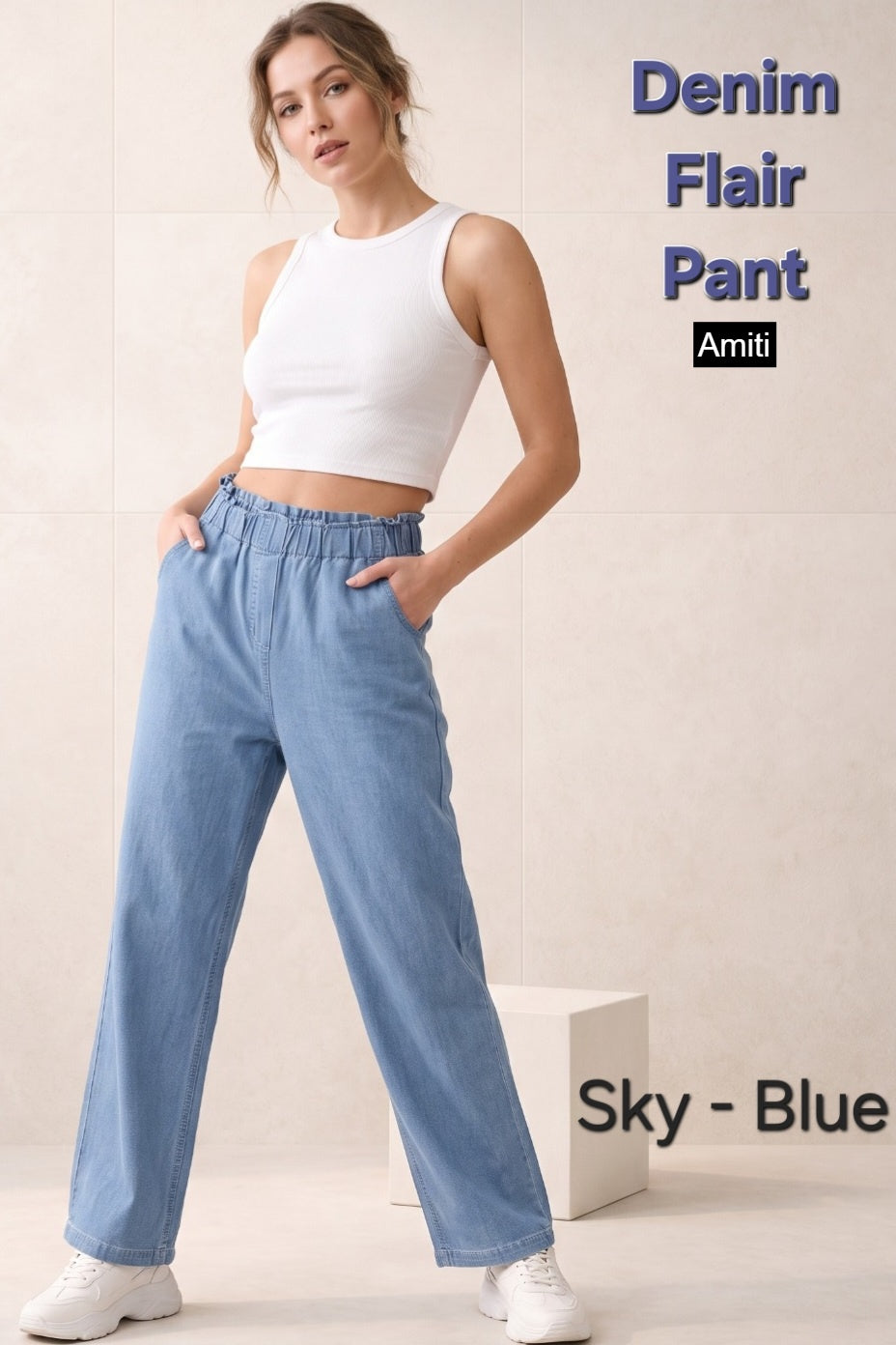 Denim 190926 Amiti Soft Women Pants Wholesaler India