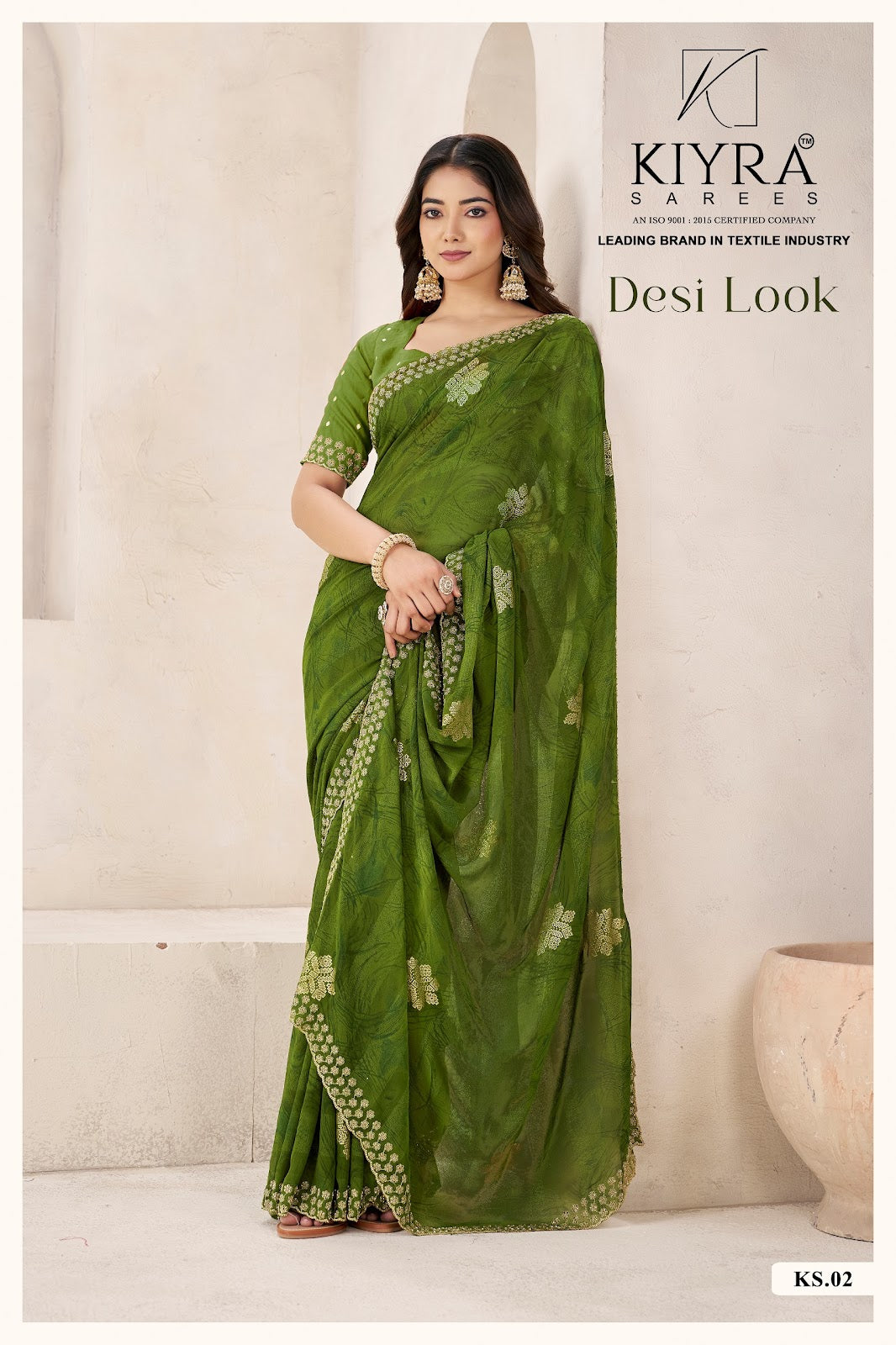Desi Look Kiyra Georgette Sarees Supplier India