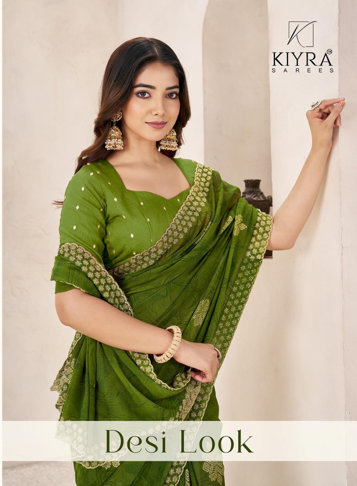 Desi Look Kiyra Georgette Sarees Supplier India