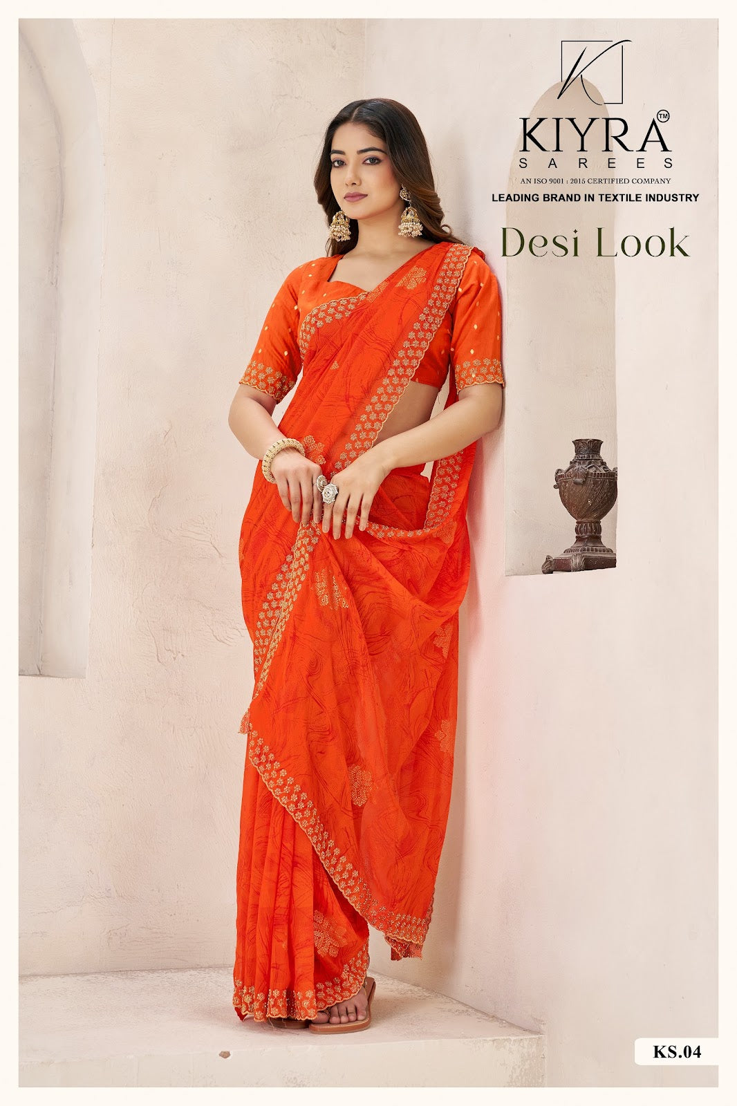 Desi Look Kiyra Georgette Sarees Supplier India