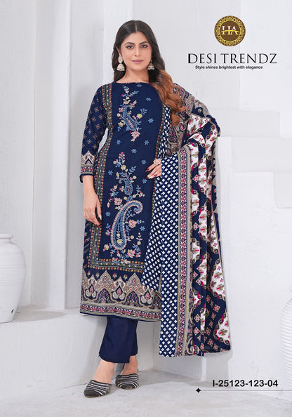 Desi Trendz Harshit Fashion Viscose Reyon Karachi Salwar Suits Manufacturer India