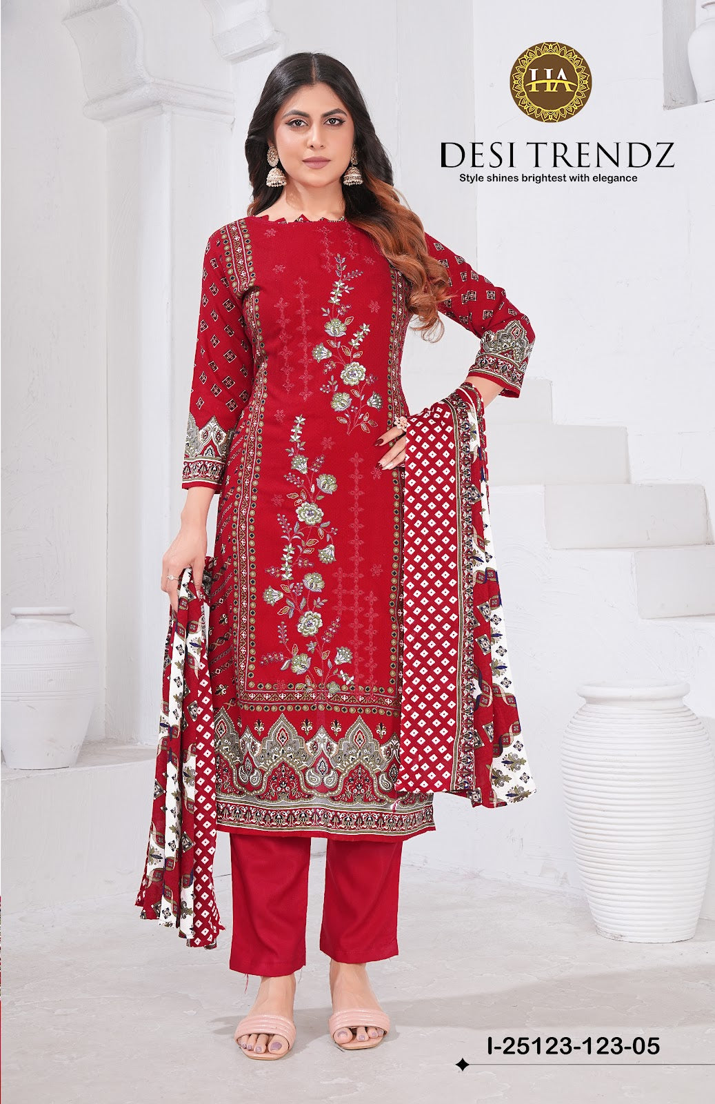 Desi Trendz Harshit Fashion Viscose Reyon Karachi Salwar Suits Manufacturer India