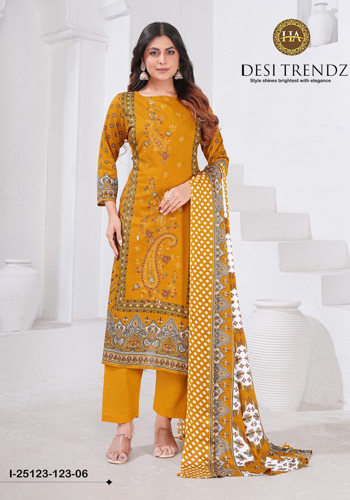 Desi Trendz Harshit Fashion Viscose Reyon Karachi Salwar Suits Manufacturer India