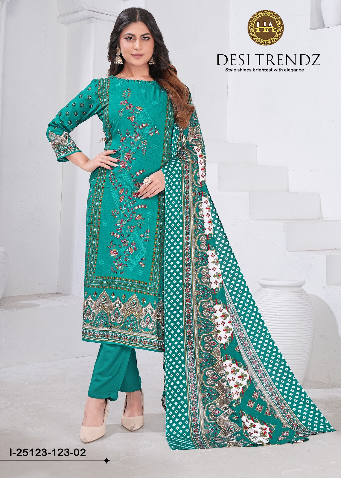 Desi Trendz Harshit Fashion Viscose Reyon Karachi Salwar Suits Manufacturer India