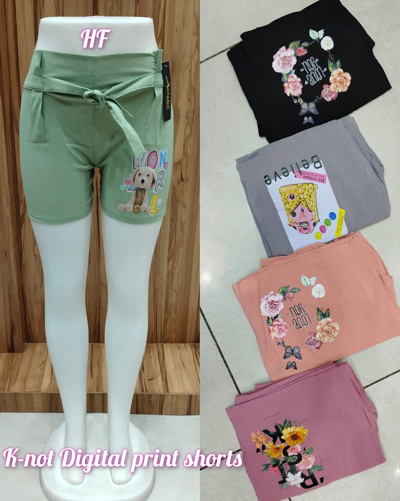Design2 Hanso Imported Women Shorts Wholesale Price
