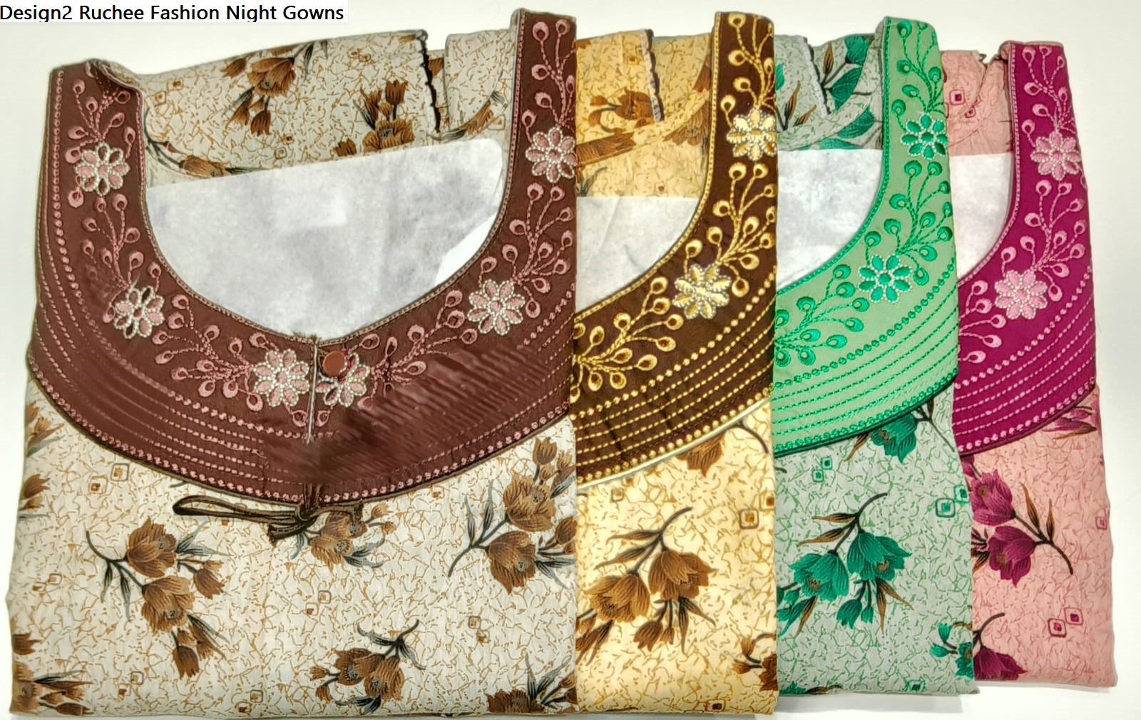 Design2 Ruchee Fashion Crush Night Gowns Supplier Gujarat