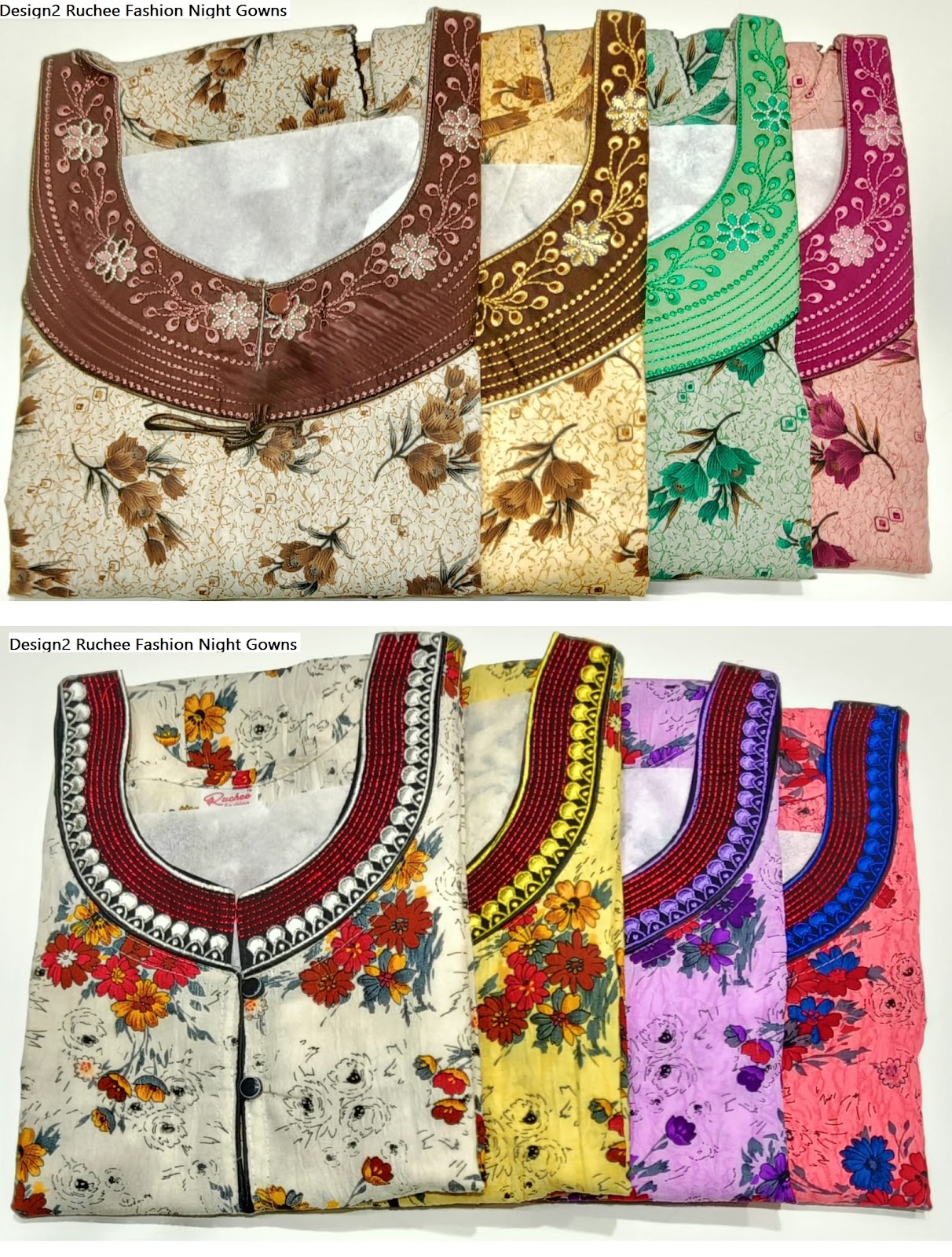 Design2 Ruchee Fashion Crush Night Gowns Supplier Gujarat