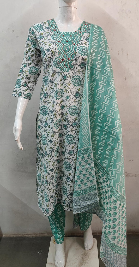 Design59 Ladli Cotton Cambric Readymade Pant Style Suits Wholesaler Ahmedabad